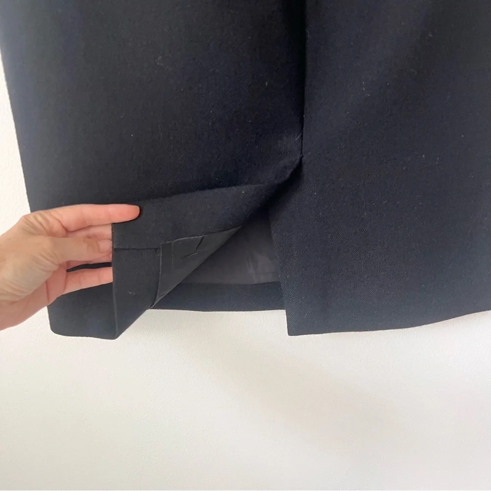 J. Crew Black Wool No. 2 Pencil Skirt - Picture 8 of 8